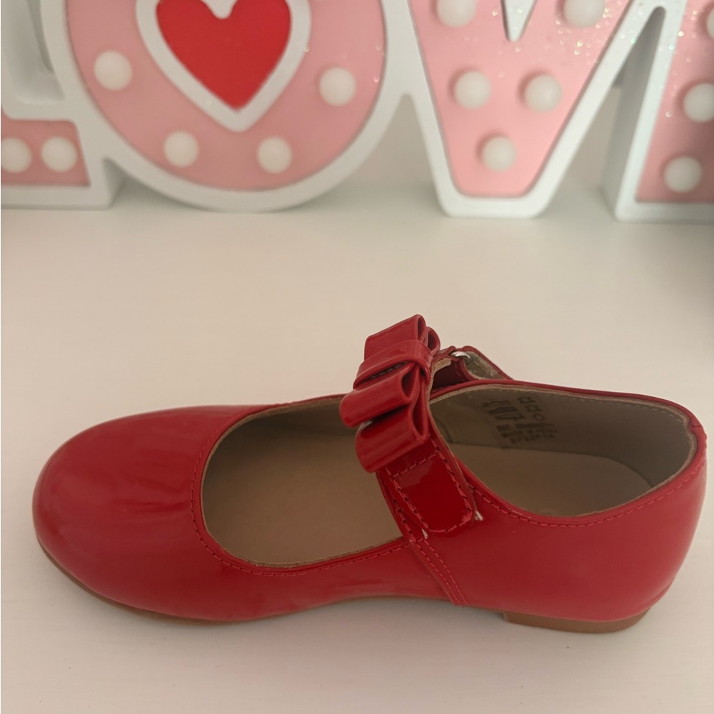 Elephantito Red Dress Shoes with Bow